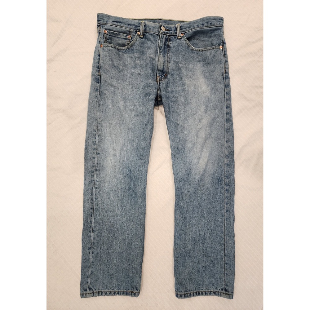 Levi's 505 jeans - Regular Fit Straight Leg - Men's 36x29 medium wash